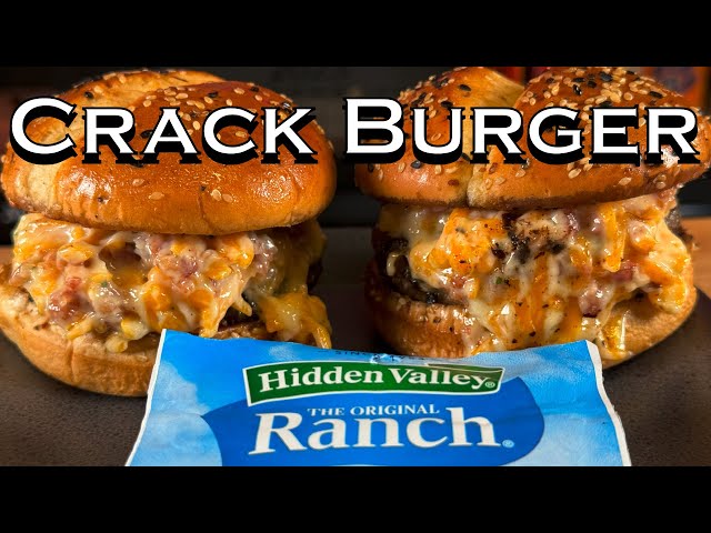 The Burger that you Can’t Resist!! Addictive Crack Burger