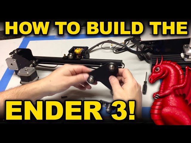 Creality Ender 3 assembly and pro build tips
