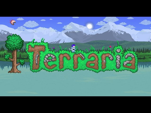 Playing Terraria and Fighting Eye of Cthulhu! (episode 3)