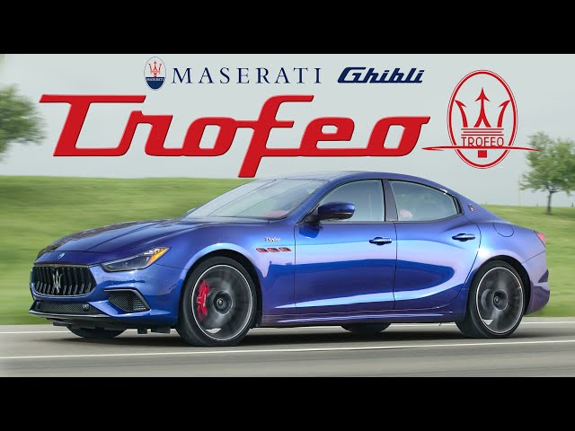 TWIN TURBO FERRARI! 2021 Maserati Ghibli Trofeo Review