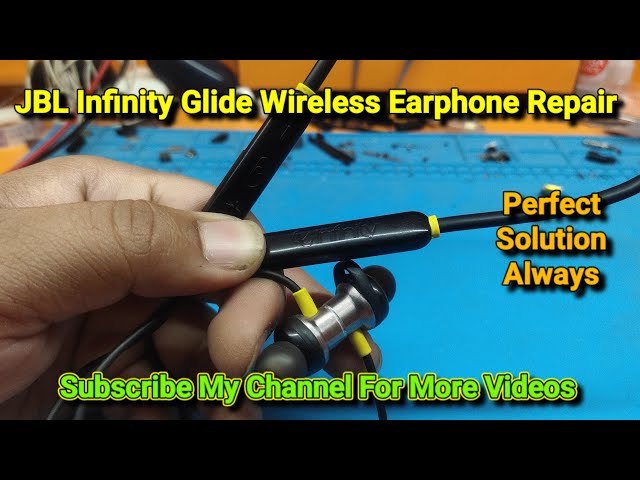 JBL Infinity Glide Wireless Earphone One Side Not Working Solved