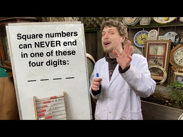 Which Digits Can Square Numbers Never End In?