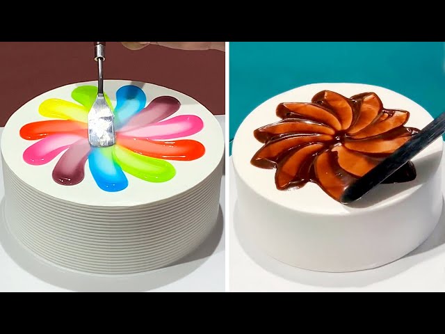 Most Satisfying Chocolate Cake Decorating 😍 How to Make Chocolate Cake Recipes 😱 So Yummy
