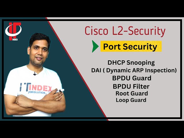 Port Security | L2 Security | Switching | CCNA | CCNP | Mukesh Sir