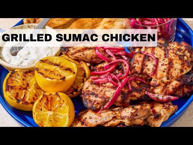 Grilled Sumac Chicken Recipe | Grilled Chicken