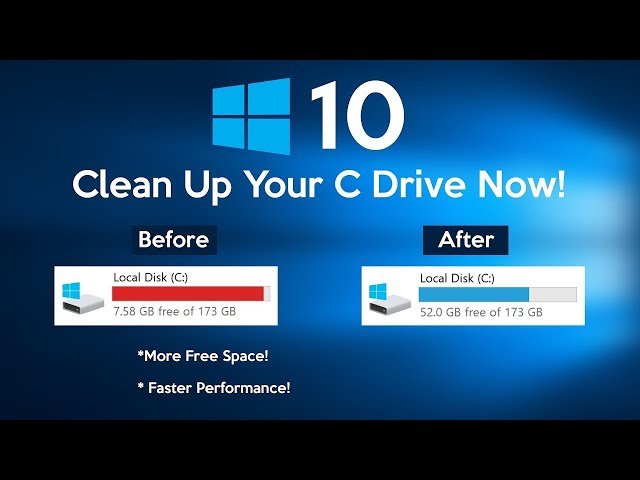 How to make PC faster by Cleaning C Drive In Windows 10 | by Aazz Ahmad