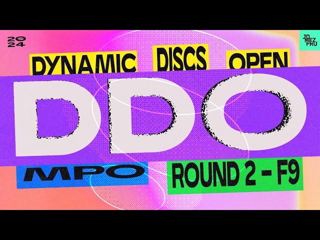 2024 Dynamic Discs Open | MPO R2F9 | Wysocki, Heimburg, Barela, Tamm | Jomez Disc Golf