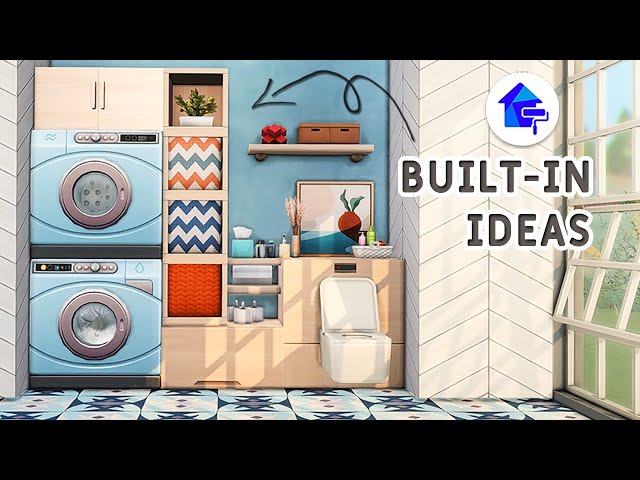 🤍🏡 Interior Design • Functional Ideas | Tutorial | No CC or Mods | Sims 4 + Dream Home Decorator