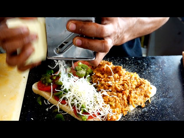 Indian street food - Lightest Toast vs Heaviest Toast