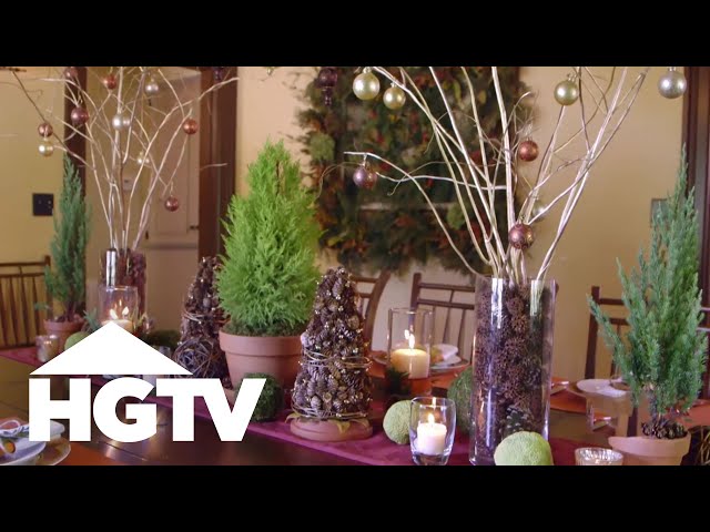 Dining Room Holiday Theme Tips | HGTV