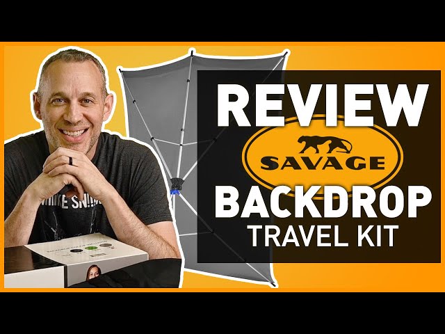 REVIEW: Savage Universal Background Travel Kit for Photographers