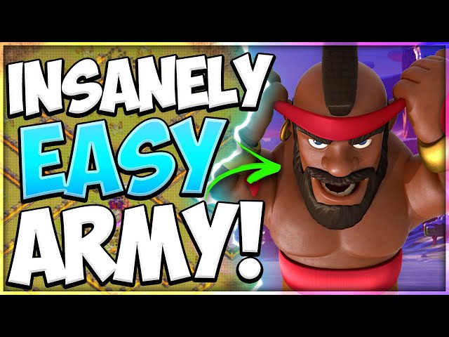 Anyone Can Use This Attack Strategy! Most Used TH10 3 Star Army in Clash of Clans