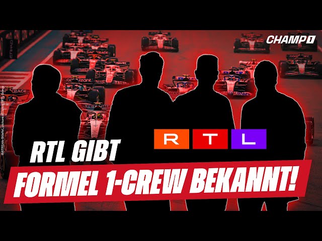 Formel 1-Comeback bei RTL: Jetzt steht fest, wer moderiert, kommentiert und auf Stimmenfang geht