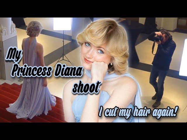 My PRINCESS DIANA shoot: A look behind the scenes
