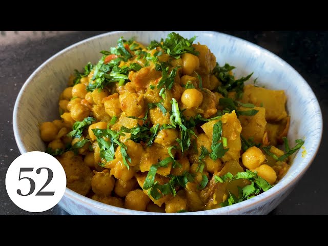 How to Make Chickpeas & Potato Curry with @FoodwithChetna | At Home With Us