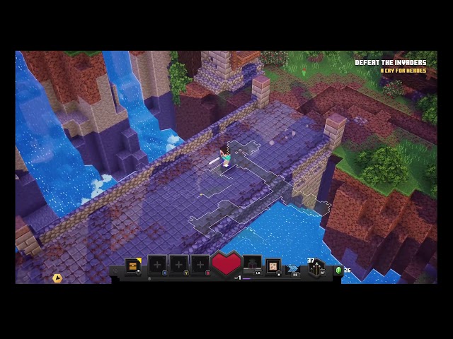 Minecraft Dungeons Gameplay #1 - Squid coast