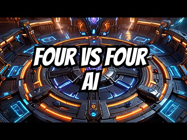 Ultimate Elite StarCraft AI Battle: 4 vs 4