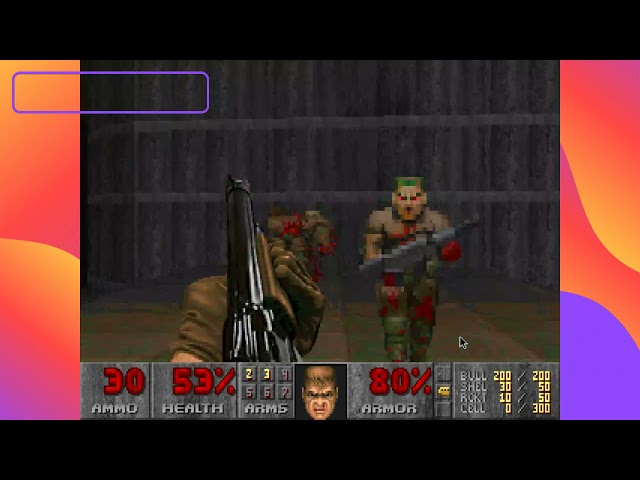 The best classic Doom Game! (from the early 90s!) Pure Gameplay!