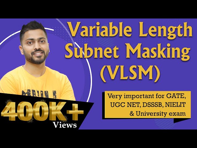 Lec-49: Variable Length Subnet Masking(VLSM) in Hindi with Examples | Computer Networks