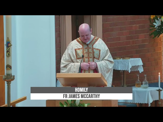 Homily of Fr James McCarthy for Easter Sunday Mass (10am Sunday 9 April 2023)