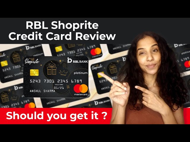 RBL Shoprite Credit Card Review I Is It a Good Card For You?