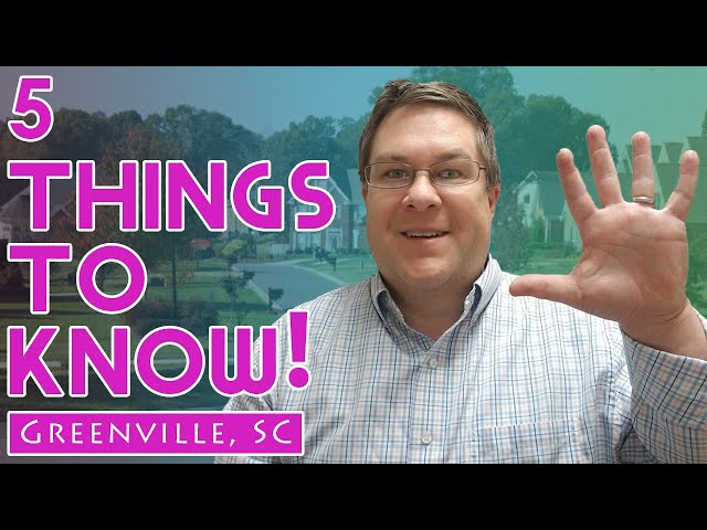 What to know about Greenville, SC!  |    Schools, weather, parks, and more!