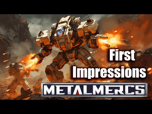 MetalMercs - Old School Battletech inspired Indie - First Impressions