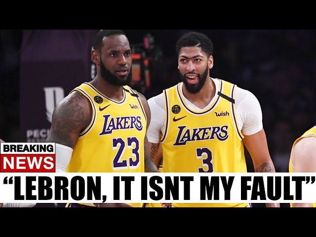 Lebron James PUTS BLAME on Anthony Davis During Lakers Loss