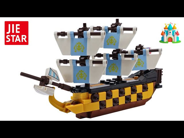 NON LEGO Age of Sail: MINI HMS Victory - Speed Build