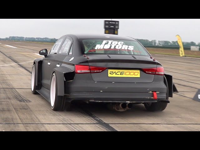 Modified Cars 1/2 Mile Accelerating - 2500HP R8, 1400HP VW Golf 2, 1000HP M4 G82, 1400HP RS3 LMS