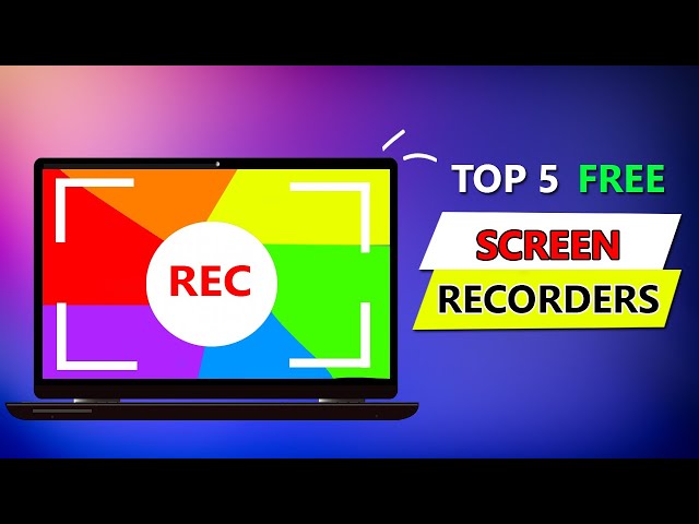 5 Best FREE Screen Recording Software For PC & Laptop No Watermark/ No Time Limit (2024)