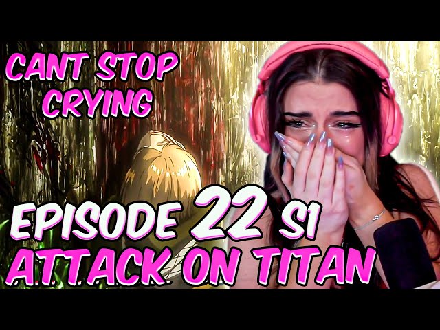 PETRA I Can't STOP CRYING! Attack on titan Episode 22  | 1x22 REACTION
