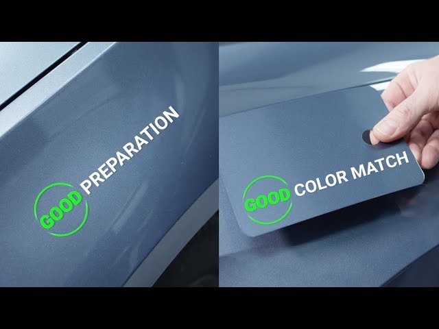 Good Preparation = Good Color Match