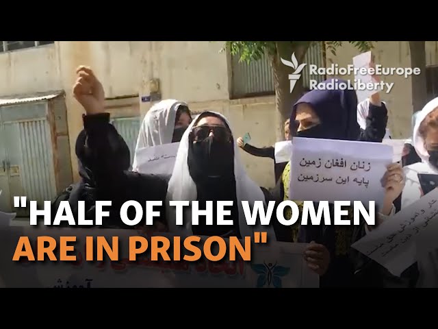 Taliban Now Sending Women To Prison For Protesting, Afghan Exiles Say