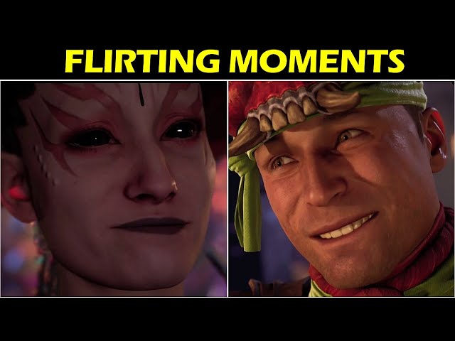 Johnny Cage All Flirting Moments | Mortal Kombat 1 (MK1)