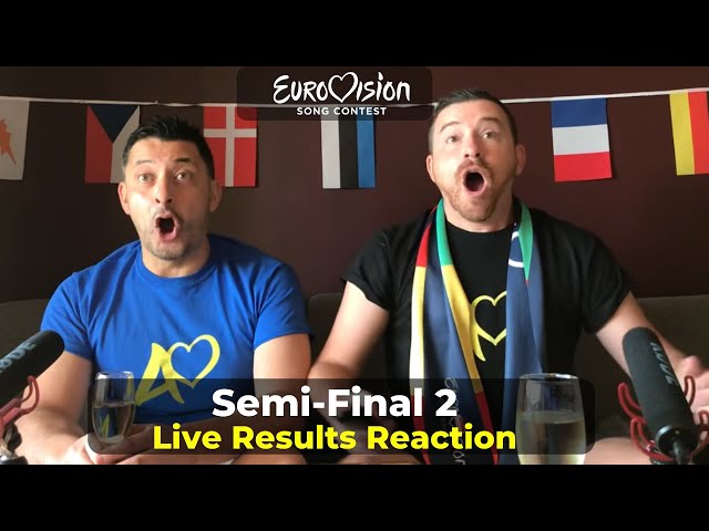 Eurovision 2021 Semi Final 2 Qualifiers Announcement Live Results Reaction