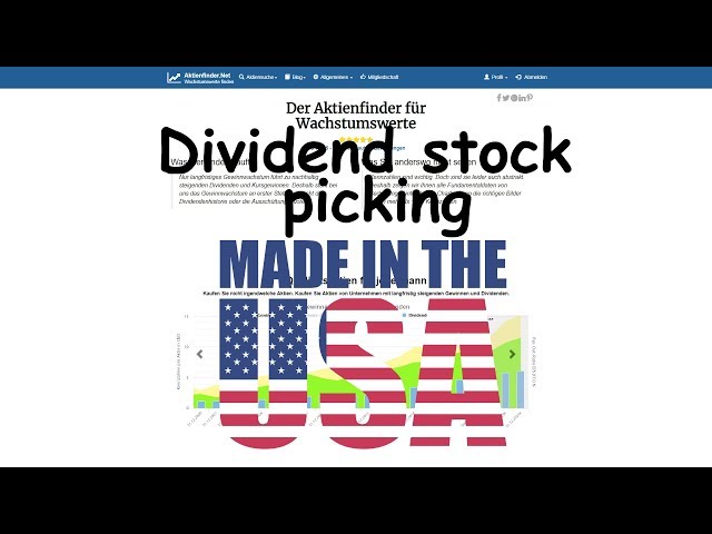 Top Dividenden-Aktien – wenn ich Amerikaner wäre
