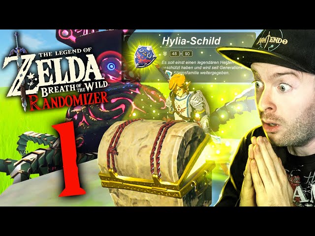 🔴 Zelda Breath of the Wild RANDOMIZER 💥 #1: Chaos in Hyrule!