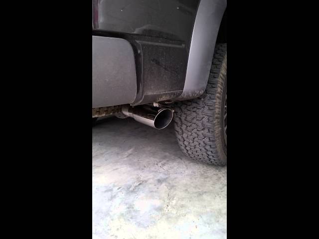 Volant exhaust with resonator 2014 ford raptor.