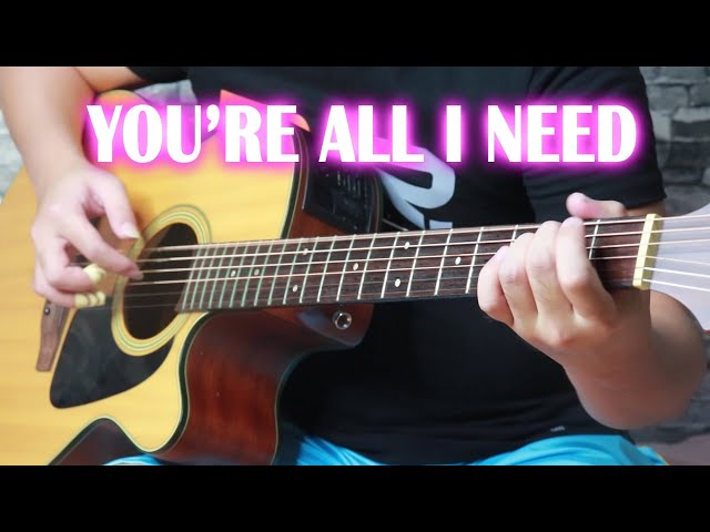 You're All I Need (Fingerstyle Guitar Cover) With May Sabit Sa Adlib haha