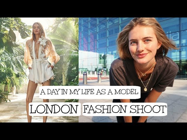 A Day In My Life As A Model In London | Life On Set, Zimmerman, & London | Sanne Vloet