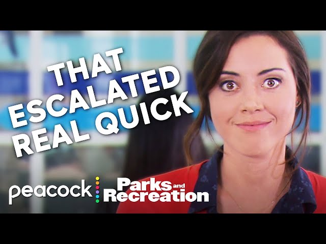 April getting her sh*t together over the course of 20 minutes | Parks and Recreation