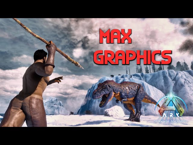 ARK: Survival Ascended - MAX Graphics Showcase | Primitive Hunting Gameplay
