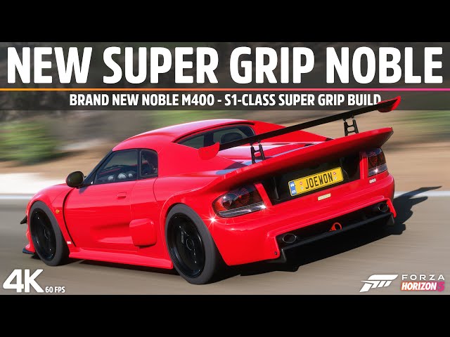 Forza Horizon 5 - The NEW Noble M400 is a SUPER GRIP Monster!!