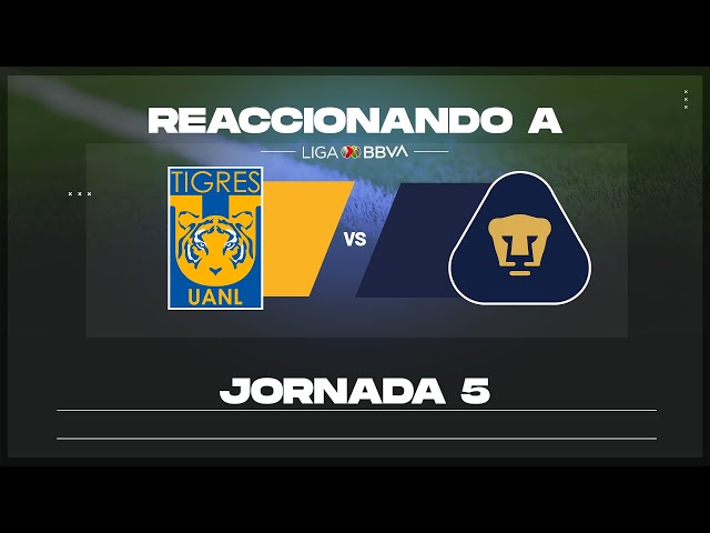 Reaccionando a: Tigres vs Pumas / Jornada 5 CL24