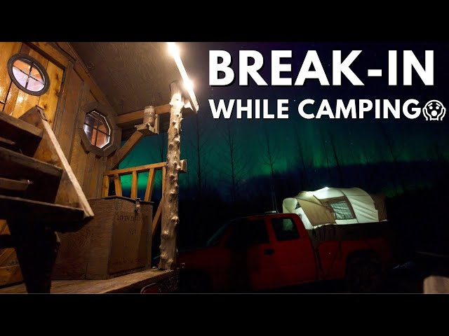 SCARY BREAK IN ATTEMPT While Sleeping In My Truck Camper! 😱  |  Winter Camping Gone Wrong #vanlife