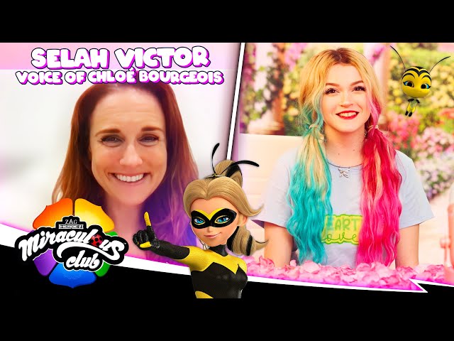MIRACULOUS CLUB | 🐞 THE VOICE OF CHLOÉ, SELAH VICTOR'S INTERVIEW 🐝 Episode 13