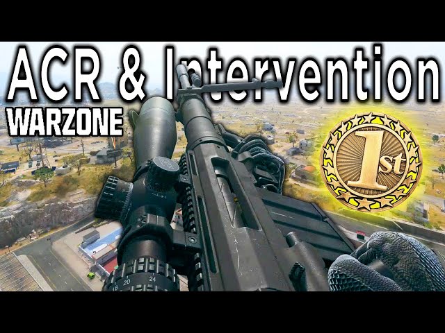 Classic ACR & M200 Intervention - WARZONE 3 Season 1 WIN Gameplay