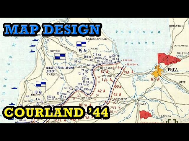 #2 Map Design - Courland '44
