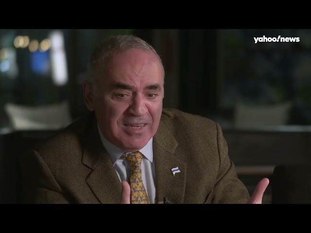 Garry Kasparov says 'Ukraine can and will win' against Russia
